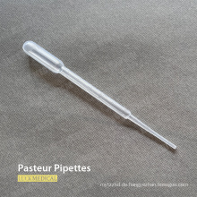 Laborübertragung Plastik -Tropfen -Pasteur -Pipette